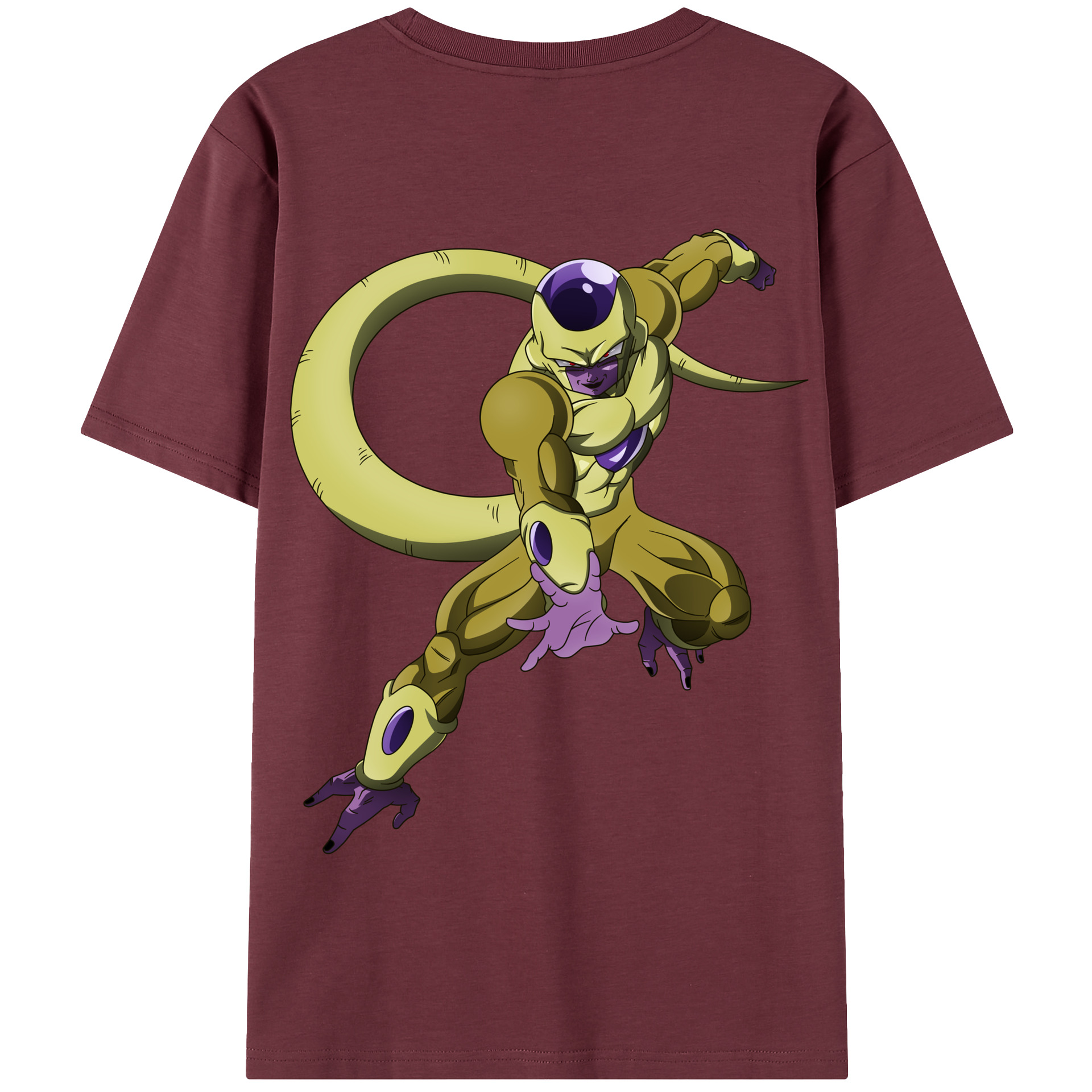 （画像用） ドラゴンボール フリーザ DRAGON BALL Frieza 綿100％半袖Tシャツ（背面プリント）